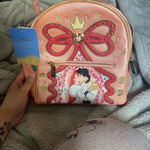 Danielle Nicole Coral and Red Disney Backpack
